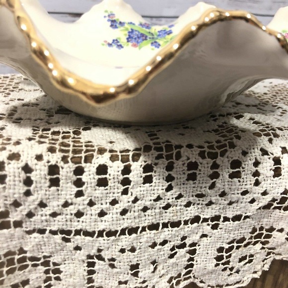 Holley Ross Distinguished China Ruffle Bowl - Picture 3 of 8